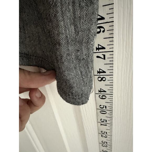 COMFY USA Medium Gray Pullover Dress Lagenlook Ruched Layering LargePockets - Picture 6 of 8